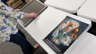 Framing a 13 x19 canvas