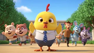 El Pollito con Jeans que Baila Feliz | Canções infantis | Músicas para crianças
