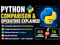 Python Operators Tutorial Comparison Equality Relational Explained