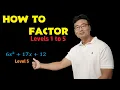 How to Factor the Proper Way Algebra 2 Lesson