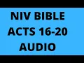 ACTS 16-20 HOLY BIBLE NIV