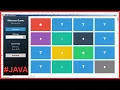 Java Project Tutorial - Build Complete Memory Game Step by Step Using NetBeans With Source Code