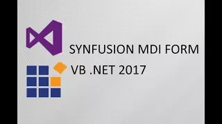 VB Net Syncfusion 02 - Create MDI Form
