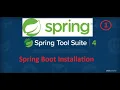 Spring Boot installation Micro - services Eclipse Spring Tool Suite