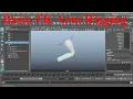 Autodesk maya tutorial - Basic FK Arm Rigging in Maya 2020