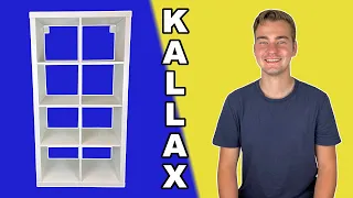 Step By Step KALLAX Shelf Unit IKEA Tutorial