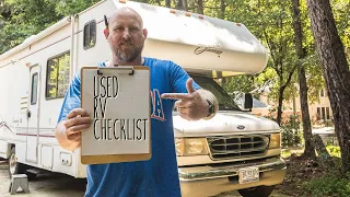 What to look for when buying a used RV Used Camper Buying Tips and Advice