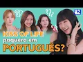 Download Lagu (CC) KISS OF LIFE shows how they flirt in Portuguese with random words🤷‍♀️ | Telephone Game