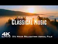 4K 30 Best of Classical Music DOLOMITES Drone Mozart Bach Beethoven Grieg Chopin Tchaikovsky