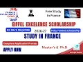 How to Apply for Eiffel Scholarship in France Fully Funded Master s P 2026