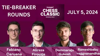 2024 Superbet Chess Classic Romania TIE-BREAKER ROUNDS