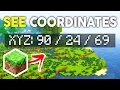 How to Show Coordinates in Minecraft Java and Bedrock