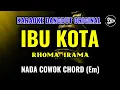 Download Lagu IBU KOTA - RHOMA IRAMA || KARAOKE DANGDUT ORIGINAL || NADA COWOK