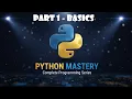 Python for Beginners - Part 1 Variables Data Types Strings Full Course