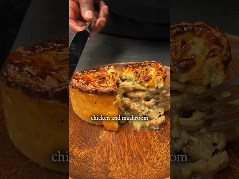Chicken & Mushroom Pie Like a Chef