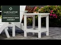 Step-by-Step Assembling LT S Adirondack Series Tables