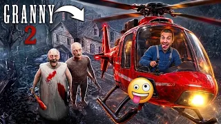 I Escaped Using a Helicopter in Granny 2! ๐ฑ๐