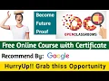 Openclassrooms Free online Courses With Certificates Course Recommend By Google Free Courses