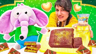 Fil Necati ile Lazanya ve Dubai Çikolatası Yapıyoruz! 🍝🍫 Eğlenceli Yemek Oyunu