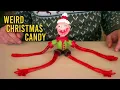 Trying Christmas Candy From Other Dimensions
