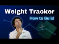 How to Make a Weight Tracker in Excel