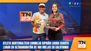 Atleta guatemalteco Cornelio Ciprián logra cuarto lugar en ultramaratón de 100 millas en California