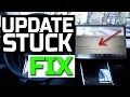 TESLA Update Stuck Fix How to trigger the update to download