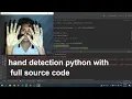 Hand Gesture Recognition Using OpenCV Python OpenCV Python Tutorial Full source code