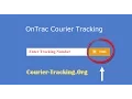OnTrac Courier Tracking Guide