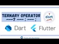 Dart Tutorial - Ternary Operator in dart