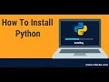 How to Download and Install Python on Windows 10 8 7