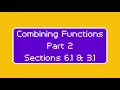 Combining Functions Part 2