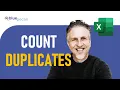 How to Count Duplicates in Microsoft Excel Group and Count Duplicates
