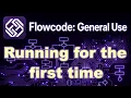 Running for the first time