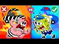 Lagu LEGO POLICE CAR vs BAD CAR: Spongebob Plays with Toy Cars | SPONGEBOB ANIMATION COMPLETE EDITION