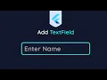 How To Create A Flutter TextField