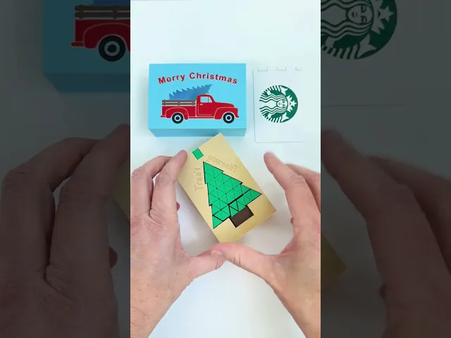 Tree't Yourself! Gift Card Box (Merry Christmas Edition) with Pixel Tree Fidget  video thumbnail