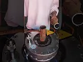 Steel pipe shrinking butt plug pipe shrinking machine