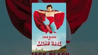 Jack Black as Nacho in his wrestling mask and cape in the Nacho Libre game.