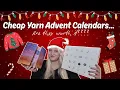 FULL UNBOXING! Fake Cheap Yarn Advent Calendars EXPOSED! (Shein, Temu \u0026 Amazon FAIL)