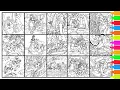 Coloring Disney The Little Mermaid Frozen Moana 2 Disney Princess Collection Coloring Pages