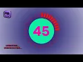 Create a Countdown Timer Animation in After Effects Without Plugin