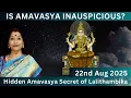 Download Lagu Bhadrapada Amavasya Special - Seek Lalithambika's Blessings | Shakti Awakening With Vidhyaa Prakash