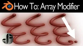 Blender Tutorial Modifiers Array Modifier