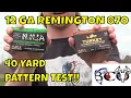 Patterning the Remington 870 with tss code black turkey bco review