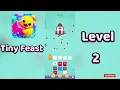 Tiny Feast Level 2 Walkthrough Satisfying Gameplay MiniBoss