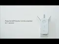 How to Set up TP-Link Range Extender RE550 via WPS