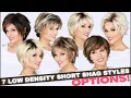 ARE YOU LOOKING for LOW DENSITY WIG OPTIONS 7 SHORT SHAG STYLES TO CONSIDER NATURAL LOOKING