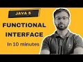 Functional Interface in Java 8 in Hindi Step by Step Explanation