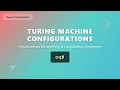 Turing Machine Configurations Explained Instantaneous Descriptions Computation Sequences